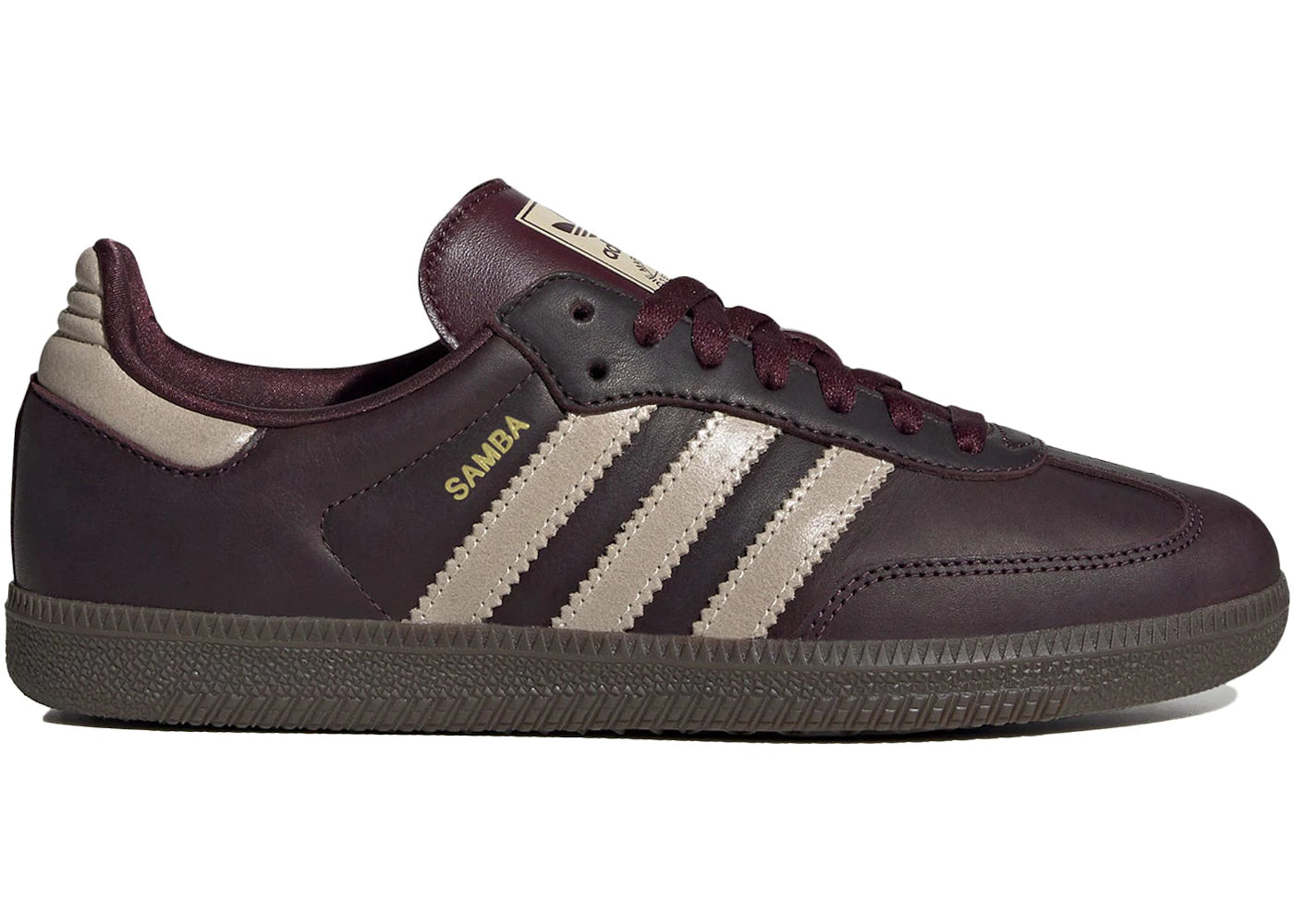 Adidas adidas Samba OG Maroon Crystal Sand (Women's) - IF7004