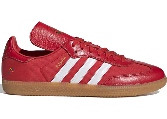 Adidas Samba OG Oyster Holdings Red - G26700