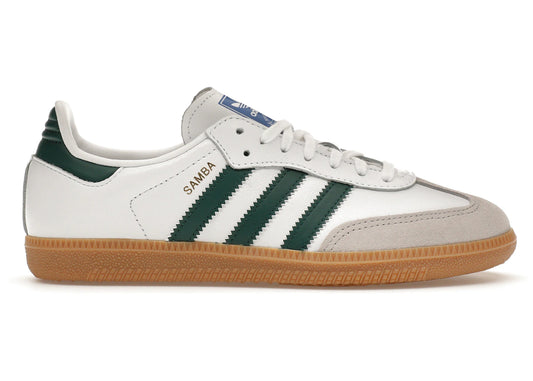 Adidas Samba OG White Collegiate Green Gum (Kids) - IE1331