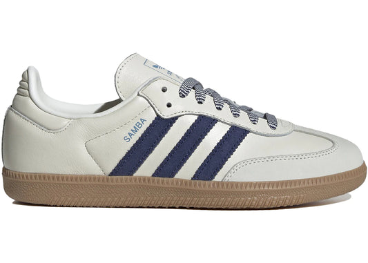 Adidas Samba Off White Dark Blue